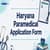 Haryana Paramedical Application Form 2026 OUT: Registration Begins, Apply Link Here